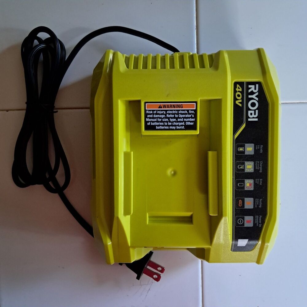 Ryobi OP406VNM 40V Lithium-Ion Battery Rapid Charger New no box